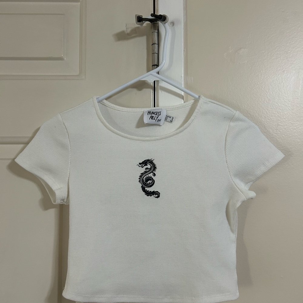 White Princess Polly T-Shirt